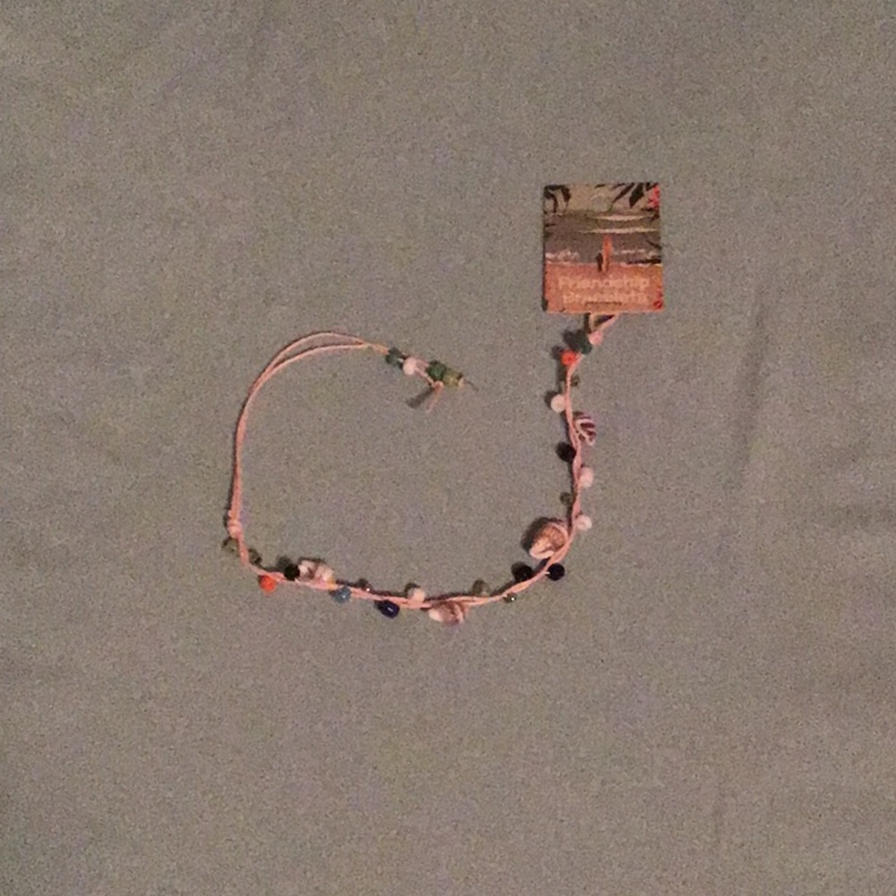Shell/beach themed friendship bracelet